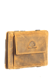 Vintage magic wallet coinpocket RFID sahara tan