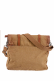 Vintage Aviator Messenger camel