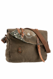 Vintage Aviator Messenger khaki