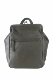 Vintage washed city- backpack olive