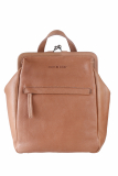 Vintage washed city- backpack taupe