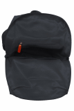 Nylon/Naturleder City Rucksack Eva schwarz