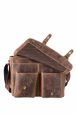 Vintage Revolver Bag XL Farbe brown