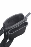 Pure Black Mobil-Shoulderbag, schwarz