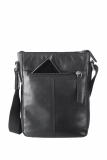 Pure Black Shoulderbag, schwarz