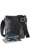 Pure Black Shoulderbag, schwarz