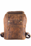 Vintage-Leder Rucksack braun