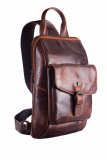 Rugged Body-Crossover Bag I. teak brown