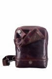 Rugged Body-Crossover Bag III. teak brown