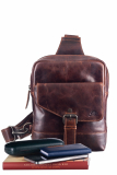 Rugged Body-Crossover Bag III. teak brown