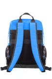 Upcycled Rucksack aus Tarpaulin space blue/black