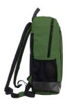 Upcycled Rucksack aus Tarpaulin olive/black