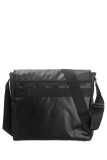 Upcycled Messenger aus Tarpaulin black