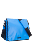 Upcycled Messenger aus Tarpaulin space blue