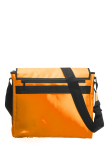 Upcycled Messenger aus Tarpaulin orange/black