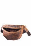 Vintage Bauchtasche V. Leder