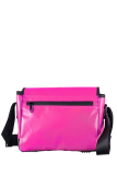 Upcycled Crossbody aus Tarpaulin fuchsia